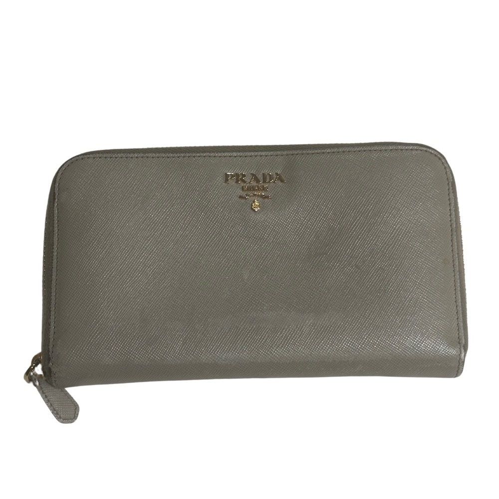 Prada Saffiano Zippy Wallet